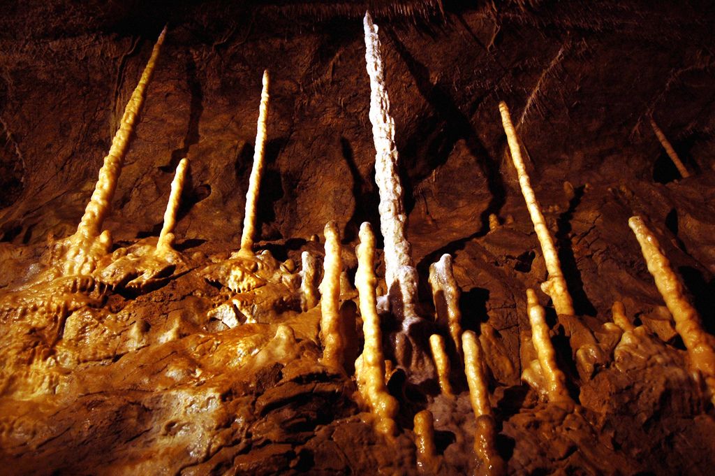Hermannshöhle. Пещера Германа. Германия